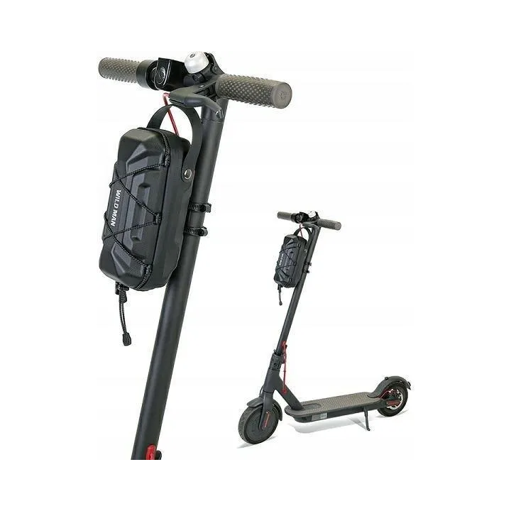 WILDMAN pannier bag for the steering wheel for scooter waterproof 2L GD6X black