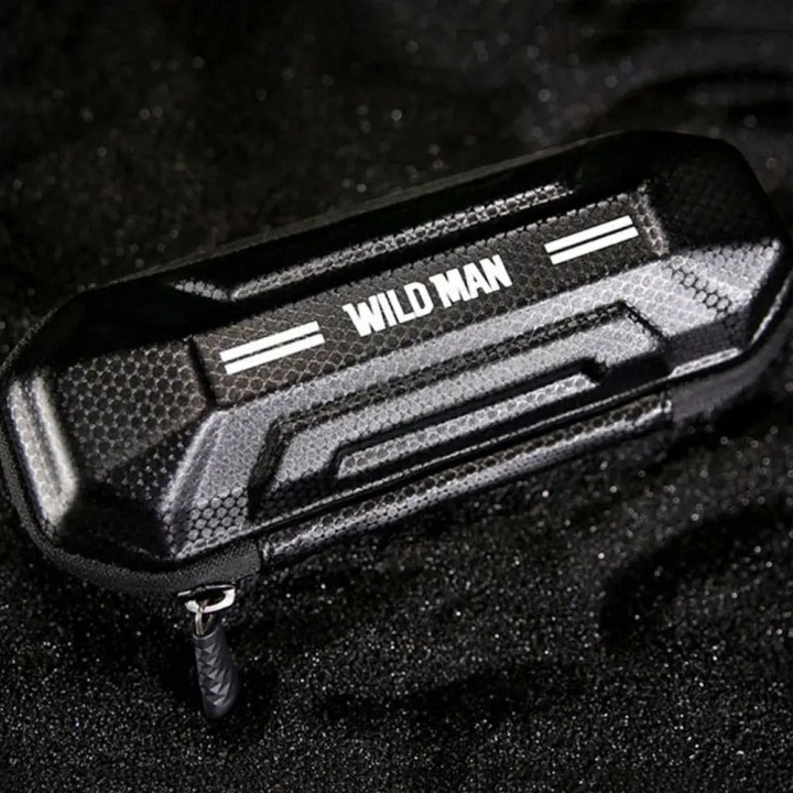 WILDMAN bicycle bag that clips into the bottle cage mount 0,8L XT11 black