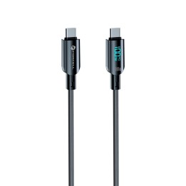 Кабель USB-C – USB-C Forcell F-Energy QC4.0 PD 5A 100W Digital 1,2 m C277 черный