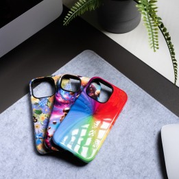 Futerał dwuwarstwowy do sublimacji kompatybilny z  MagSafe do IPHONE 15 PLUS