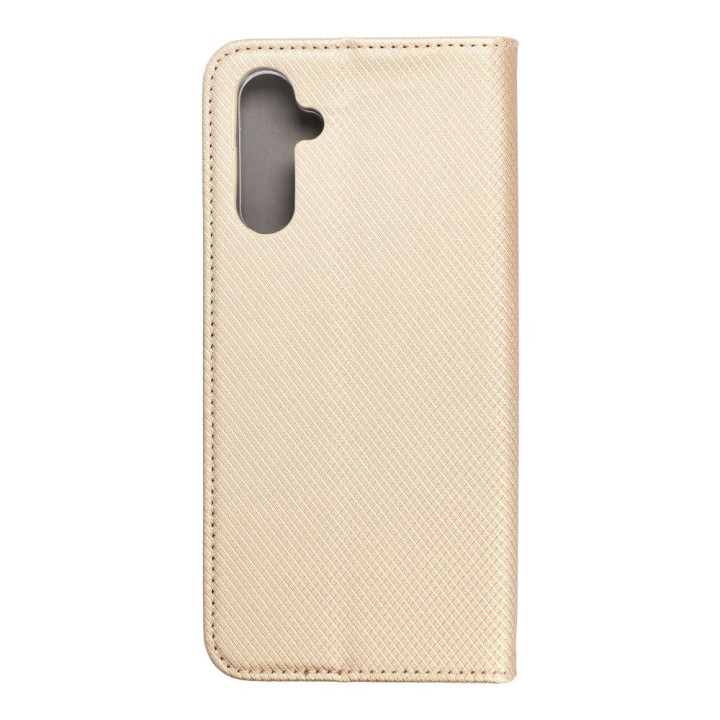 Flip case for Samsung A14 5G Smart Case Book gold