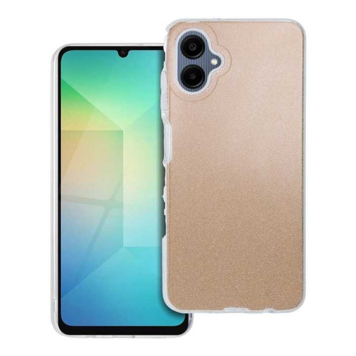 Чехол для Samsung A06 5G Shining золотой