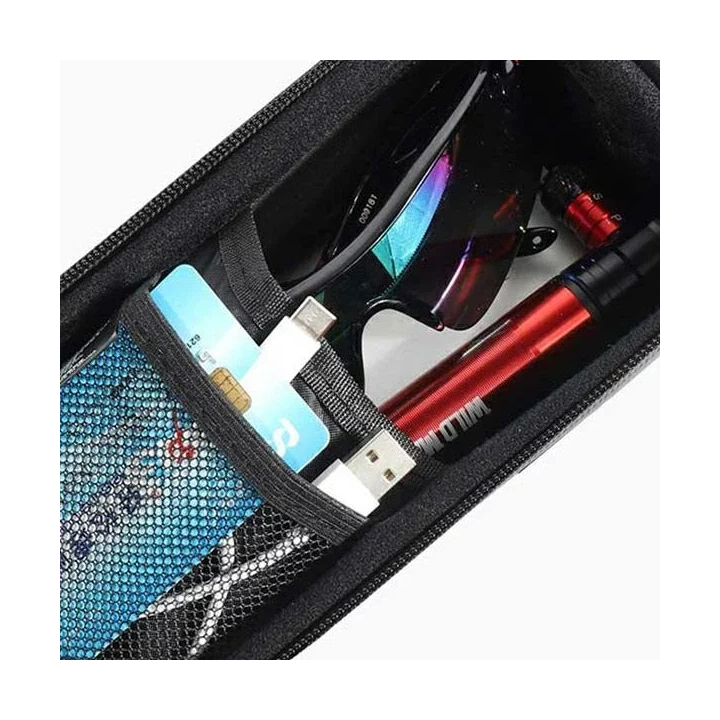 WILDMAN zippered bicycle frame bag 1L (4" - 7") XS2 black