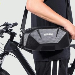 WILDMAN сумка велосипедна на кермо для блискавка 3,5L X9 чорна