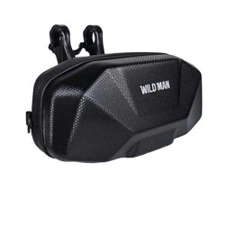 WILDMAN сумка велосипедна на раму для блискавка 1L XS5 чорна