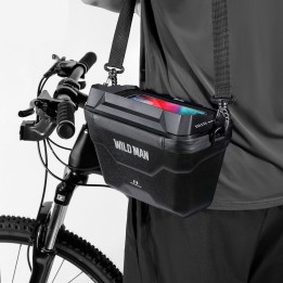 WILDMAN сумка велосипедная на руль для молния 3L (4"-7") XT8 черная
