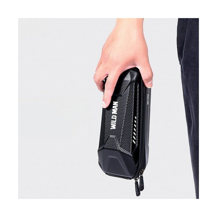 WILDMAN zippered bicycle frame bag 1L XS5 black