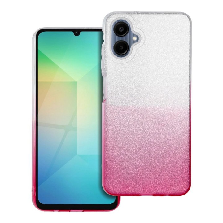 Case for Samsung A06 5G Shining transparent pink