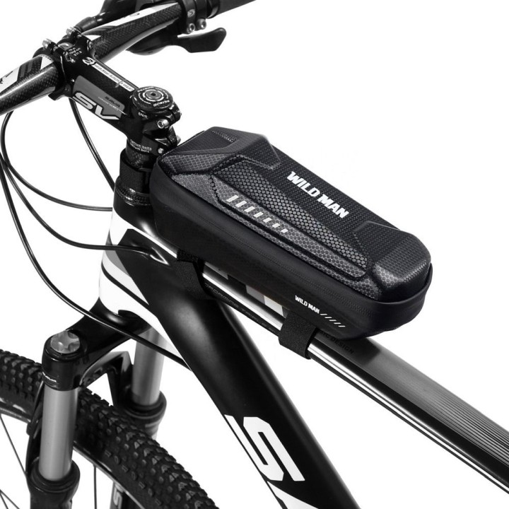 WILDMAN zippered bicycle frame bag 1L ES5 black