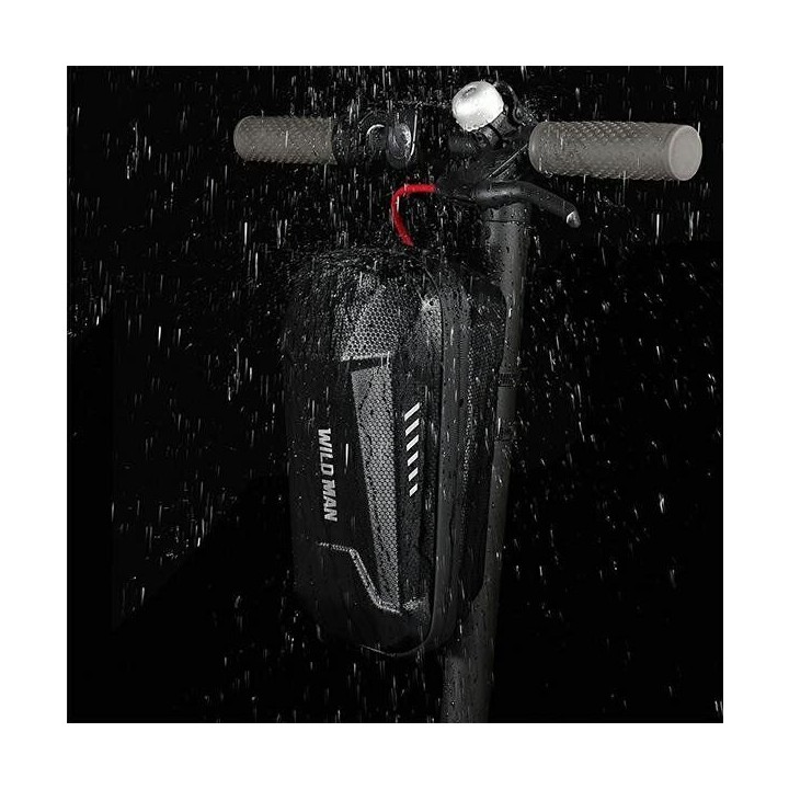 WILDMAN waterproof scooter handlebar bag 3L ES8X Plus black