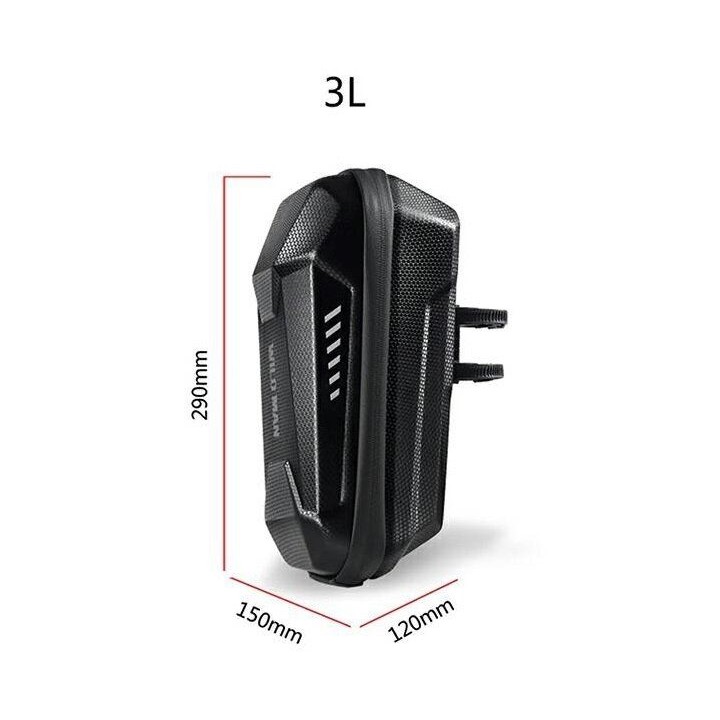 WILDMAN waterproof scooter handlebar bag 3L ES8X Plus black