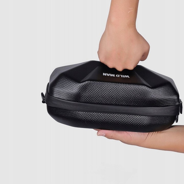 WILDMAN zippered bicycle handlebar bag 3,5L X9 black