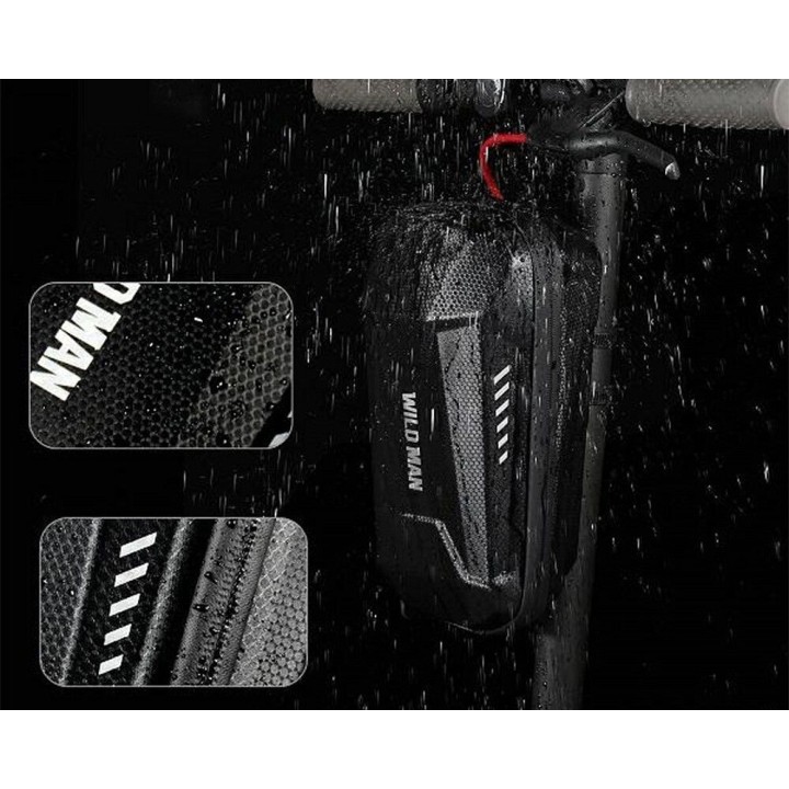 WILDMAN waterproof scooter handlebar bag 4L ES8X Max black