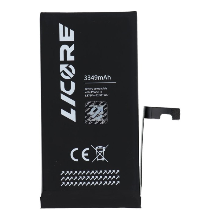 LICORE акумулятор для IPHONE 15 3349 mAh