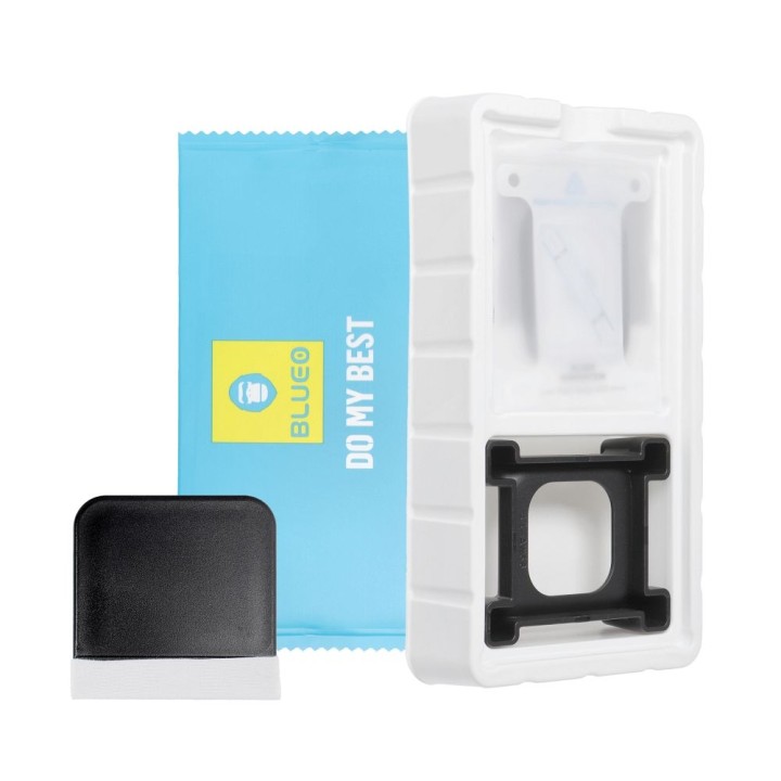 Tempered glass 5D for Apple Watch SE / SE 2 / SE 3 40MM Mr. Monkey Glass (Anti-Static Strong HD) black
