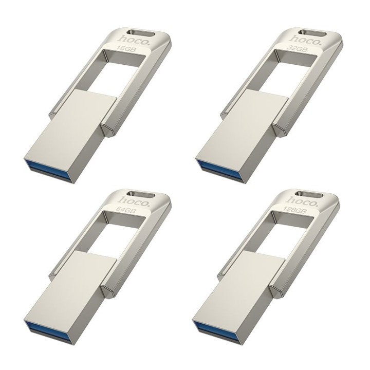 Pendrive 16GB USB 3.0 (USB A) Hoco UD16 nikiel