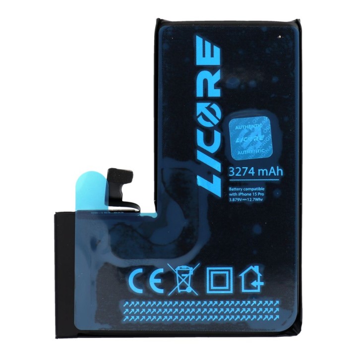 LICORE акумулятор для IPHONE 15 Pro 3274 mAh