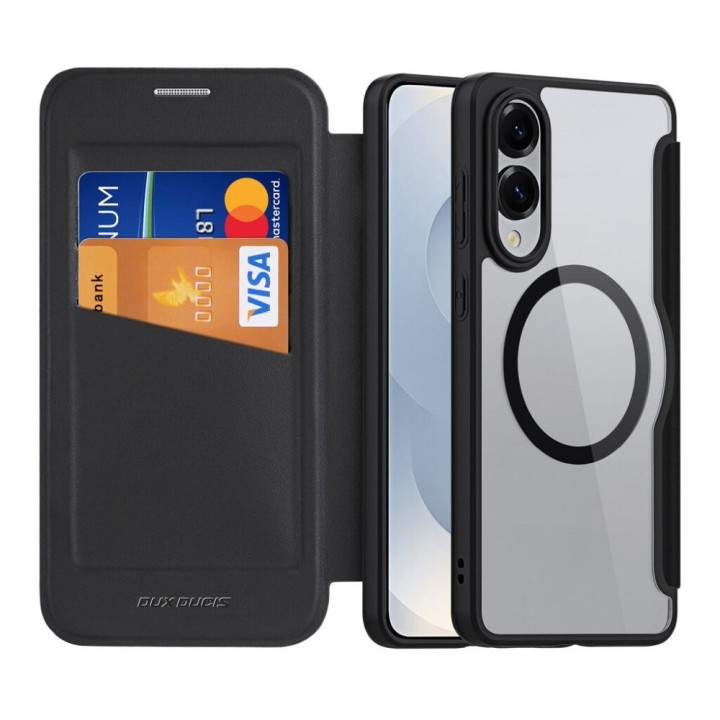 DUX DUCIS чохол SKIN X PRO сумісна з Magsafe для SAMSUNG S25 Edge чорний