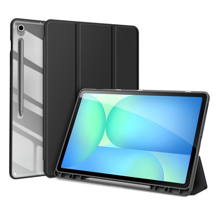 DUX DUCIS etui TOBY z miejscem na rysik do SAMSUNG Tab S10 FE Plus czarne