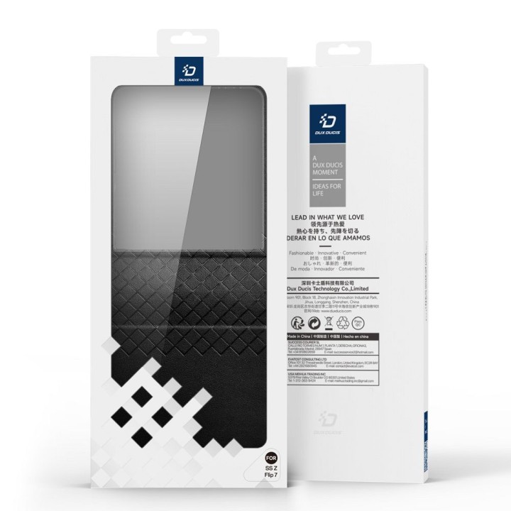 DUX DUCIS чохол BRIL для SAMSUNG Z FLIP7 5G чорний
