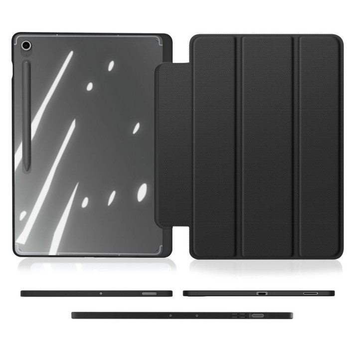 DUX DUCIS etui TOBY z miejscem na rysik do SAMSUNG Tab S10 FE Plus czarne