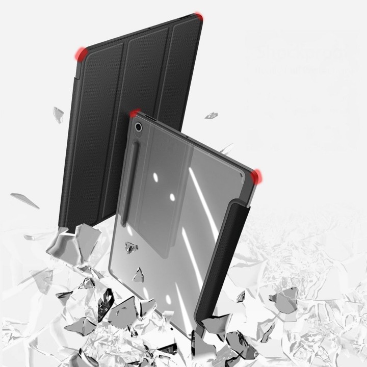 DUX DUCIS чохол TOBY з місцем для стилус для SAMSUNG Tab S10 FE Plus чорний