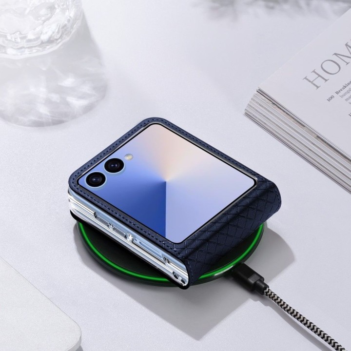 DUX DUCIS чехол BRIL для SAMSUNG Z FLIP7 5G синий