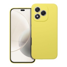 Чехол для Honor 400 LITE Silicone 2mm (camera protection) желтый