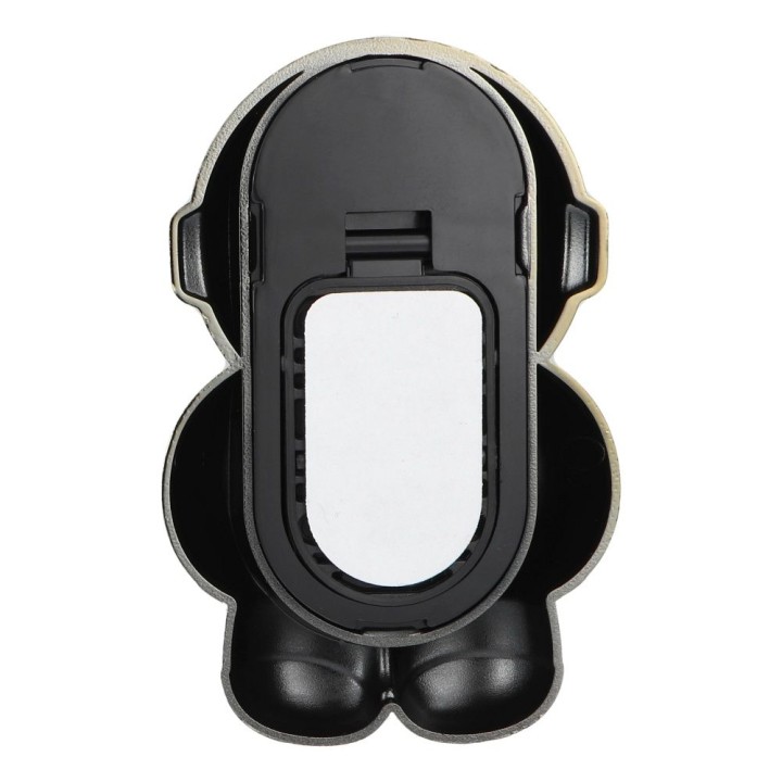 Phone stand astronaut - adhesive - black
