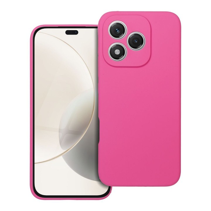 Чохол для Honor 400 LITE Silicone 2mm (camera protection) рожевий