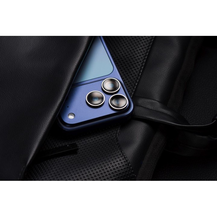 Tempered glass for camera for iPhone 12 PRO Forcell Premium silver 0INT