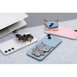 Stojak for phone LALKA - stick-on - blue