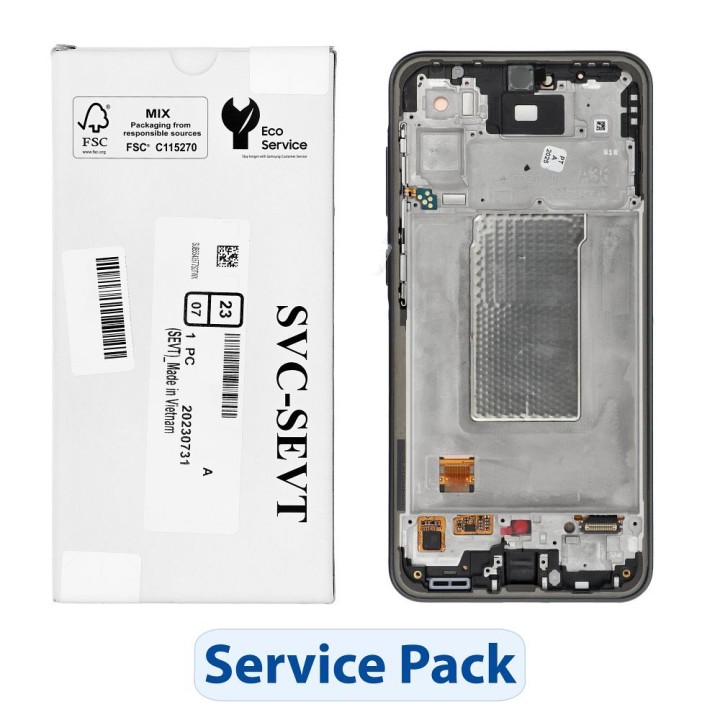 ServicePack дисплей LCD SAMSUNG A36 A366 GH82-36841A
