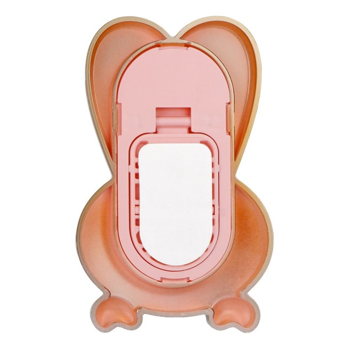 Stojak for phone Bunny - stick-on - pink