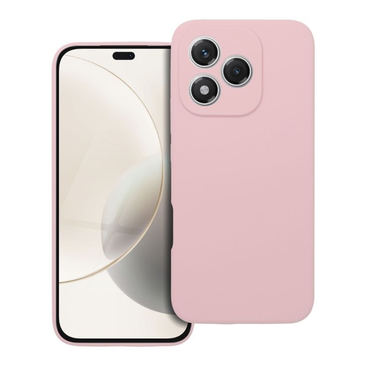 Case for Honor 400 LITE Silicone 2mm (camera protection) powder pink