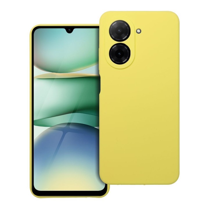 Case for Xiaomi Redmi A5 ( 171,7 x 77,8 x 8,26 ) Silicone 2mm (camera protection) yellow
