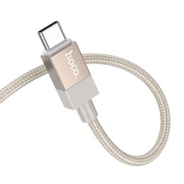 Cable AUX Jack 3,5 mm (male) for USB C (male) Hoco 1 m UPA32B gold