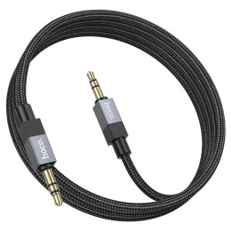 Kabel AUX Jack 3,5 mm (męski) do Jack 3,5 mm (męski) Hoco 1 m UPA32 czarny