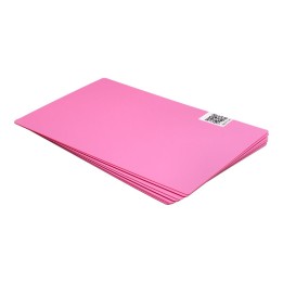 Плівка для різання для плотера для задня частина телефону 180 x 120 mm 10 шт. - рожевий з brokatem