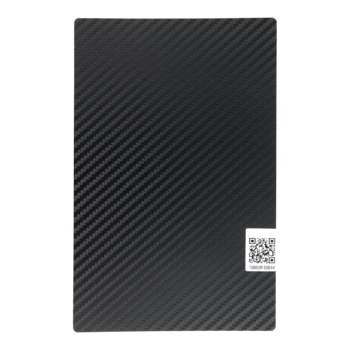 Film for cutting for plotter for back phone 180 x 120 mm 10 pcs - carbon