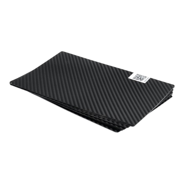 Film for cutting for plotter for back phone 180 x 120 mm 10 pcs - carbon