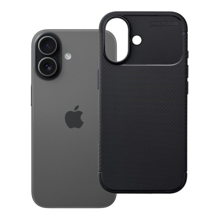Etui na iPhone 17 Carbon Premium czarne