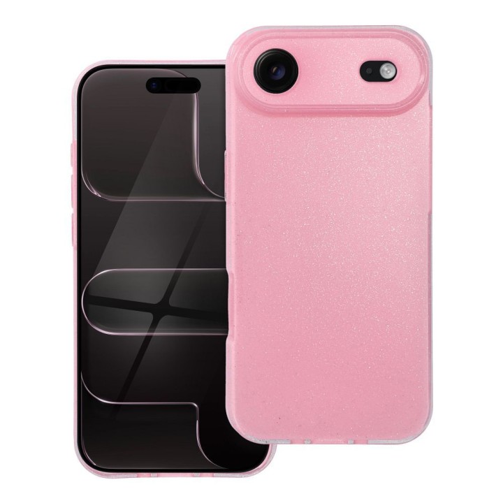 Etui na iPhone 17 AIR Clear Case 2 mm Blink różowe