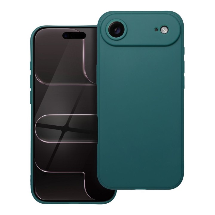 Чохол для iPhone 17 AIR Matt темно-зелений
