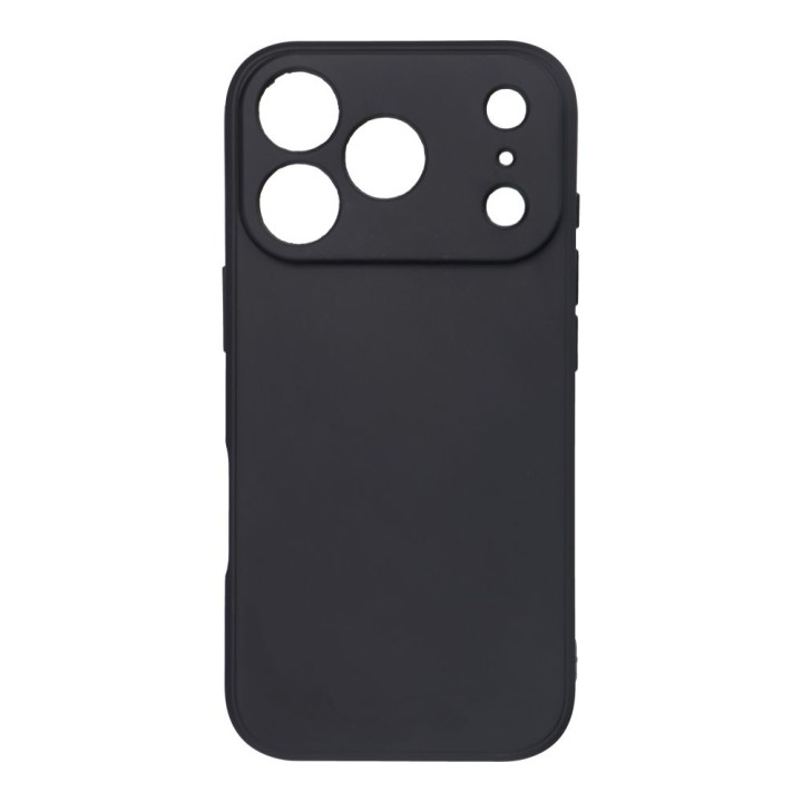 Case for iPhone 17 Pro / 18 Pro (low camera edge) Matt black