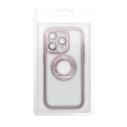 Case for iPhone 17 Pro / 18 Pro (low camera edge) Glam powder pink