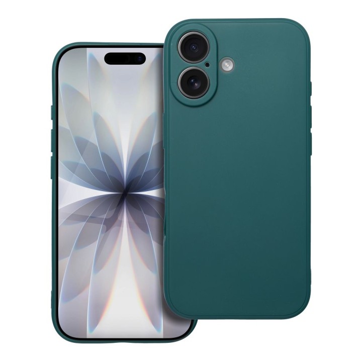 Чохол для iPhone 17 Matt темно-зелений