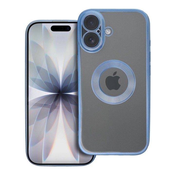 Чехол для iPhone 17 Glam синий