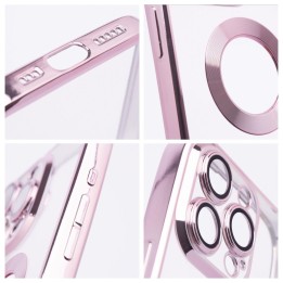 Etui na iPhone 17 AIR Glam pudrowy róż