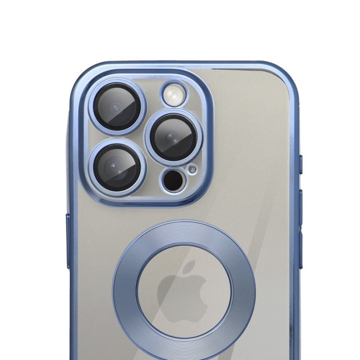 Case for iPhone 17 Pro / 18 Pro (low camera edge) Glam blue